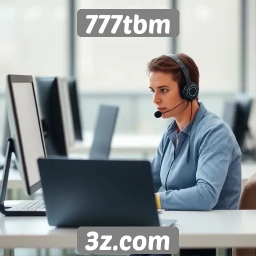 Desempenho do suporte ao cliente no 777tbm