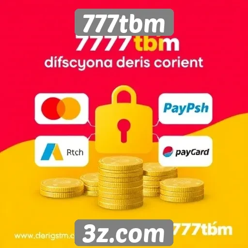 Métodos de pagamento aceitos pelo 777tbm